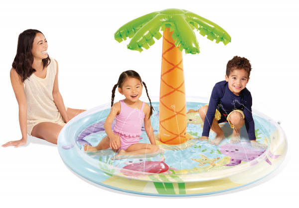   INTEX Palm Tree Spray Pool, . 56433NP