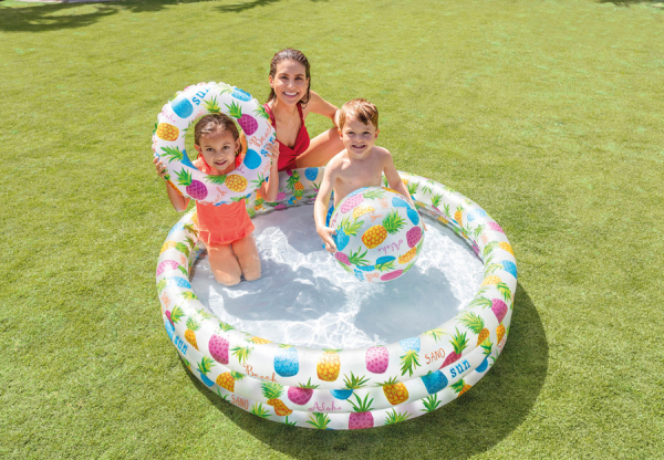   INTEX Pineapple Splash Pool Set, . 59469NP