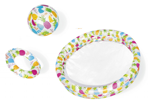   INTEX Pineapple Splash Pool Set, . 59469NP
