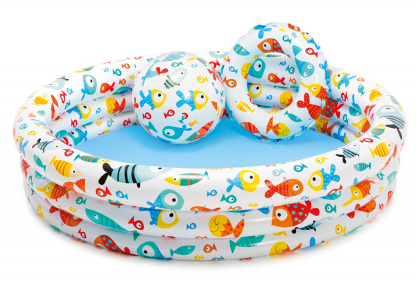   INTEX Pineapple Splash Pool Set, . 59469NP