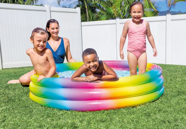   INTEX Rainbow Ombre Pool, . 58439NP