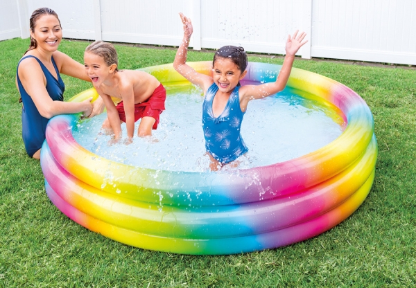   INTEX Rainbow Ombre Pool, . 58449NP