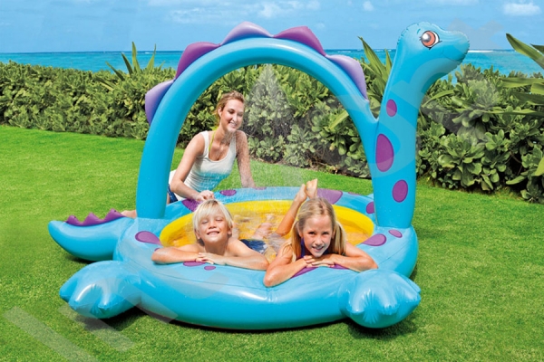   INTEX Dino Spray Pool, . 57437NP