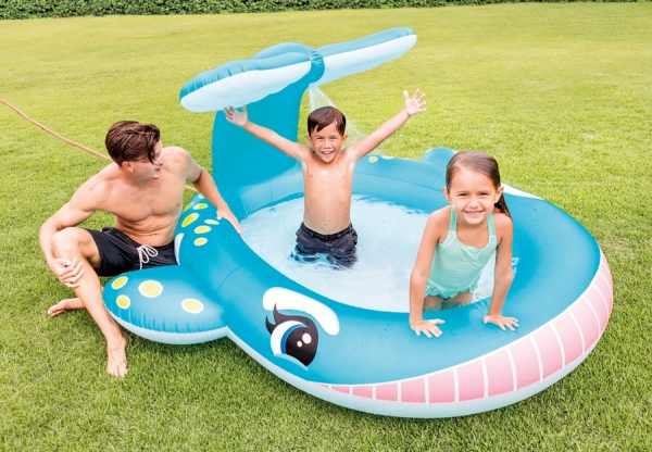   INTEX Whale Spray Pool, . 57440NP