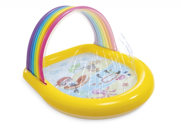   INTEX Rainbow Arch Spray Pool, . 57156NP