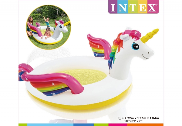   INTEX Mystic Unicorn Spray Pool, . 57441NP