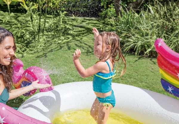   INTEX Mystic Unicorn Spray Pool, . 57441NP