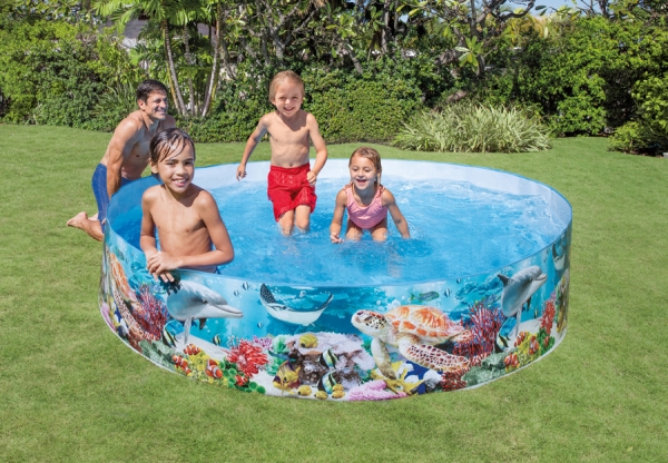  INTEX Deep Blue Sea Snapset Pool, . 58472NP