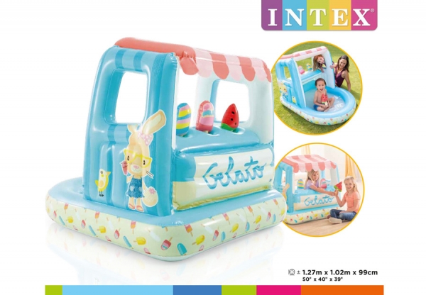   - INTEX Ice Cream Stand Playhouse, . 48672NP