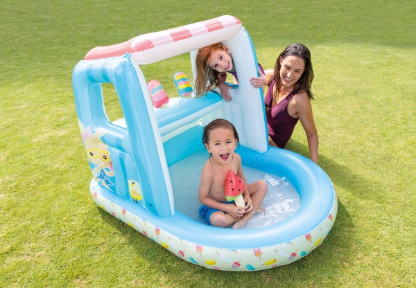   - INTEX Ice Cream Stand Playhouse, . 48672NP