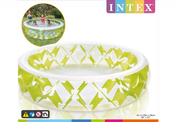   INTEX Swim Center Pinwheel Pool, . 57182NP