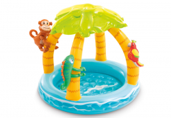   INTEX Tropical Island Baby Pool, . 58417NP