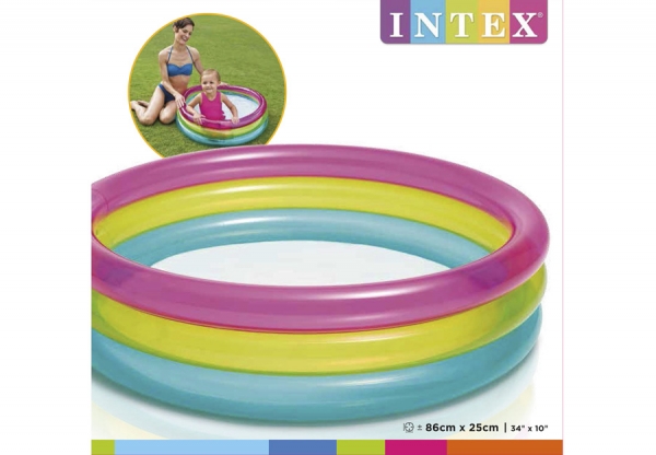   INTEX Rainbow Baby Pool, . 57104NP