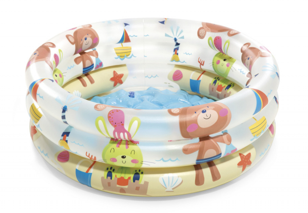   INTEX Dino Buddies 3-Ring Baby Pool, . 57106NP