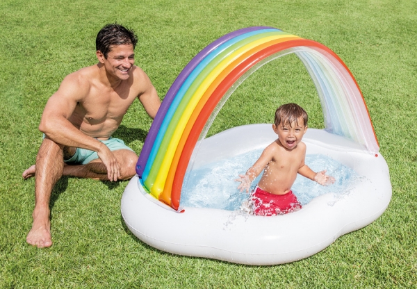   INTEX Rainbow Cloud Baby Pool, . 57141NP