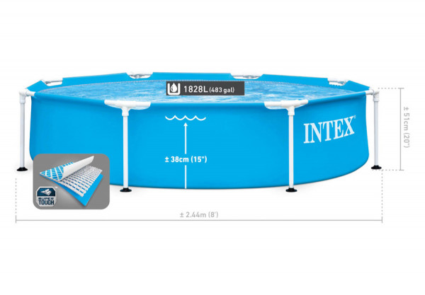   244  51  INTEX Metal, . 28205NP