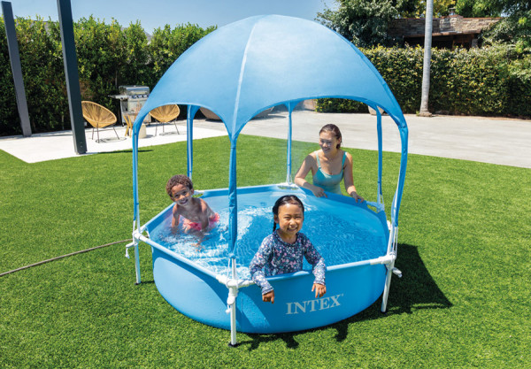   183  38  Intex Canopy Metal, . 28209NP