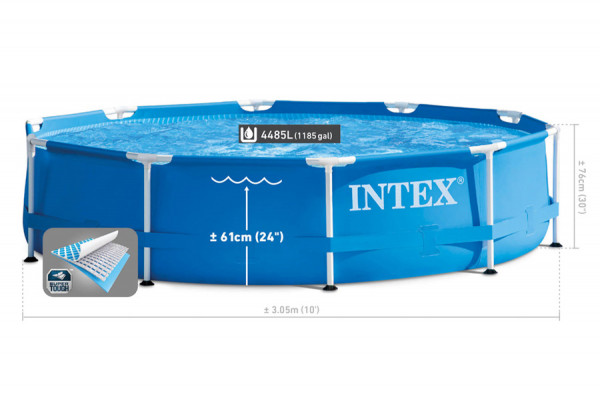   305  76  INTEX Metal, . 28202NP,  