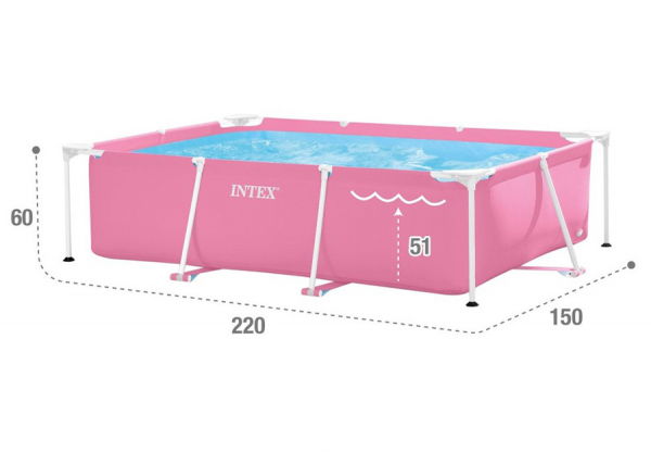   220  150  60  INTEX Rectangular, . 28266NP