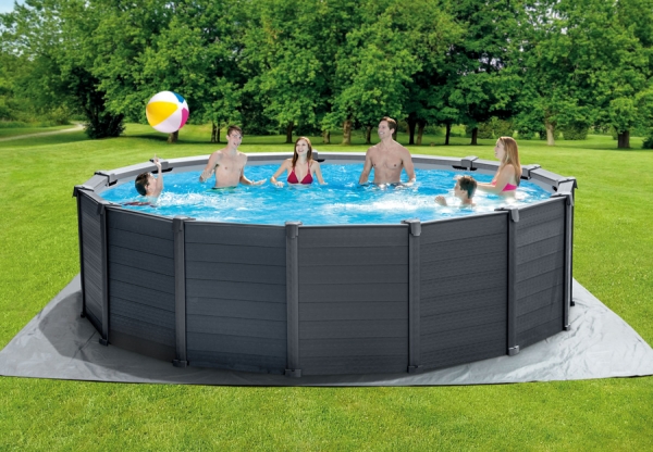   478  124  INTEX Graphite Gray Panel, . 26384WP, , 