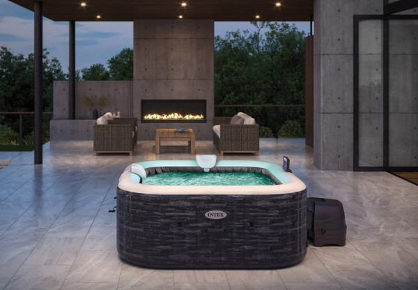    INTEX PureSpa Bubble Massage Greystone Deluxe, . 28450