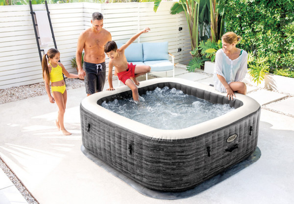    INTEX PureSpa Bubble Massage Greystone Deluxe, . 28452