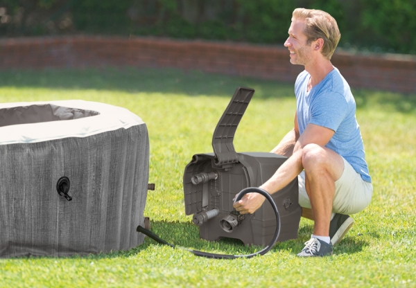    INTEX PureSpa Bubble Massage Greywood Deluxe, . 28440