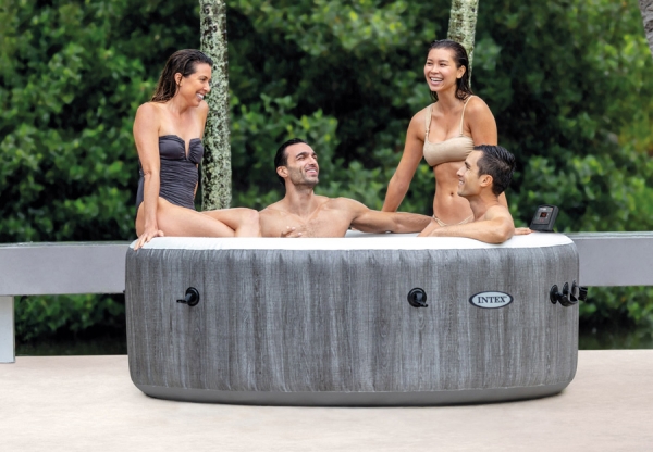    INTEX PureSpa Bubble Massage Greywood Deluxe, . 28440