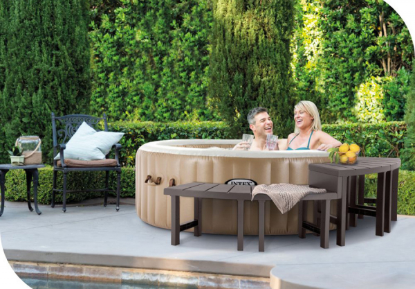 C    INTEX Spa Bench Medium+Tall, . 28515