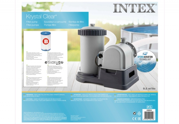    INTEX Cartridge Filter Pump C2500, . 28634