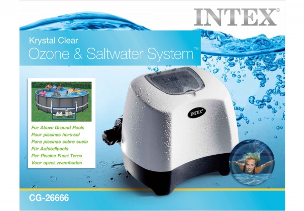     INTEX Krystal Clear Ozone and Saltwater System QZ1100, . 26666