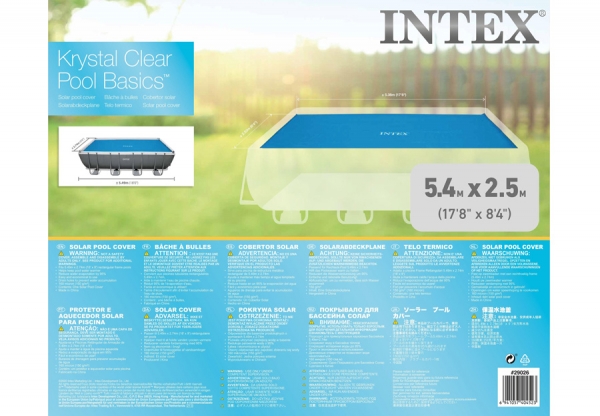    538  253    INTEX Solar Cover, . 28016