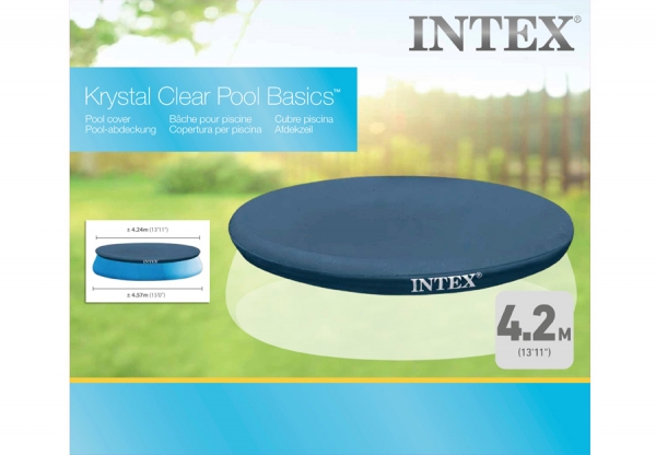   457     INTEX Easy Set Pool Cover, . 28023