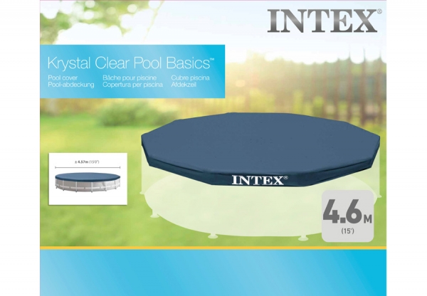   457     INTEX Round Pool Cover, . 28032