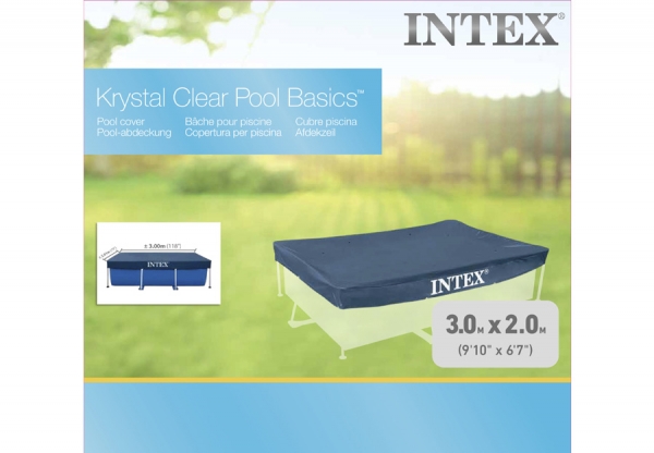   300  200     INTEX Rectangular Pool Cover, . 28038
