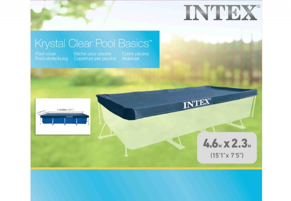   450  220     INTEX Rectangular Pool Cover, . 28039