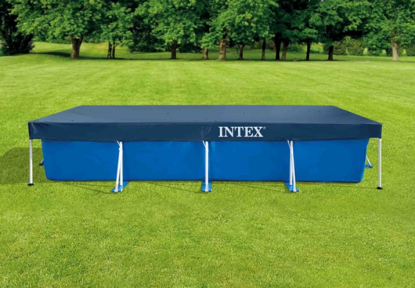   450  220     INTEX Rectangular Pool Cover, . 28039