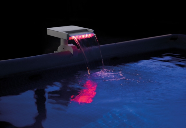    INTEX Multi-Color Led Waterfall Sprayer, . 28090