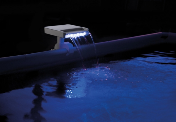    INTEX Multi-Color Led Waterfall Sprayer, . 28090