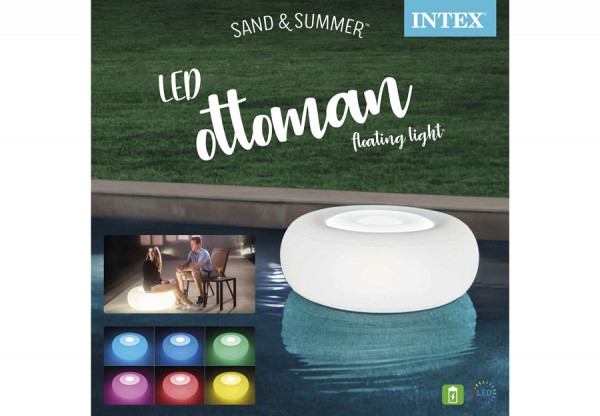    INTEX LED Ottoman, . 68697