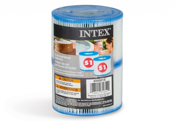  S1    INTEX Filter Cartridge Twin Pack, . 29001