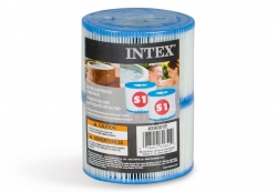  S1    INTEX Filter Cartridge Twin Pack, . 29001