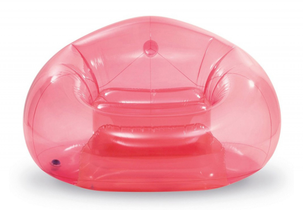   INTEX Transparent Pink Beanless Bag, . 66501NP,  