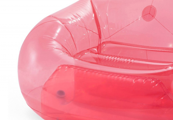   INTEX Transparent Pink Beanless Bag, . 66501NP,  