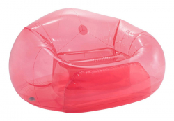   INTEX Transparent Pink Beanless Bag, . 66501NP,  