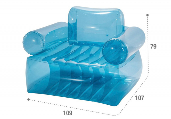   INTEX Transparent Blue, . 66503NP,  