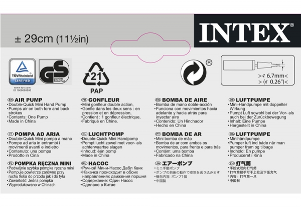    INTEX Double Quick Mini, . 69613