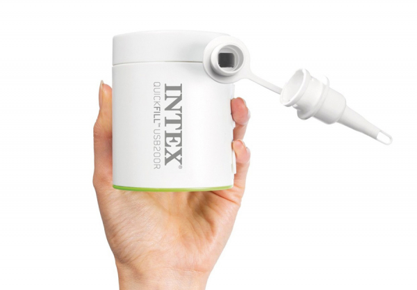   USB    5V 2Ah INTEX QuickFill USB200R Rechargeable, . 66637