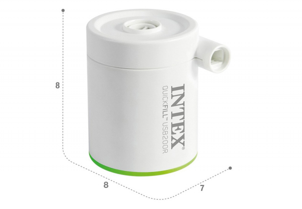   USB    5V 2Ah INTEX QuickFill USB200R Rechargeable, . 66637