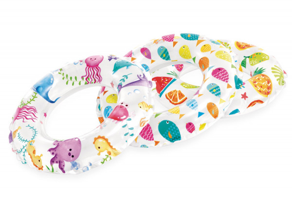    INTEX Lively Print Swim Ring, . 59230NP